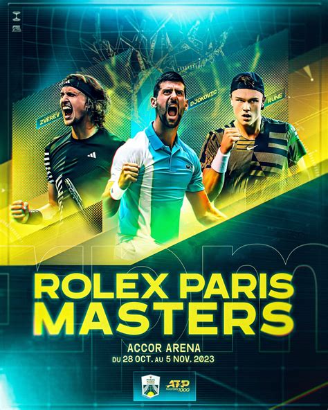 rolex paris masters participants|tennis master paris 2023.